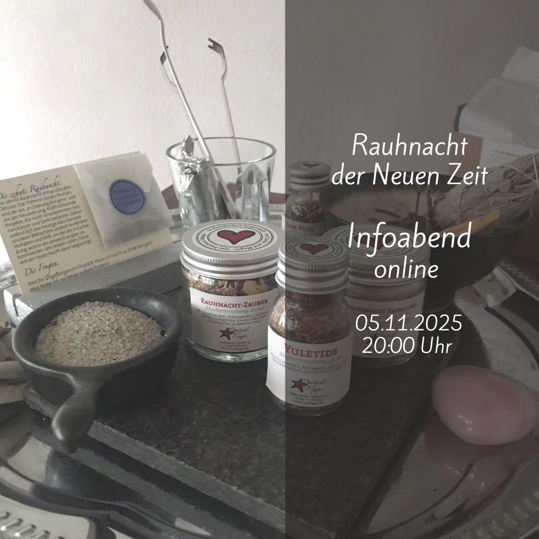 Rauhnacht der Neuen Zeit Infoabend Rauhnachtbegleitung, Rauhnacht der Neuen Zeit
